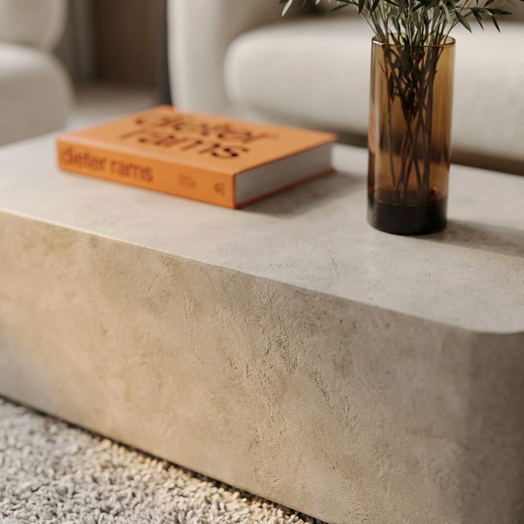 Celeste Microconcrete Coffee Table image