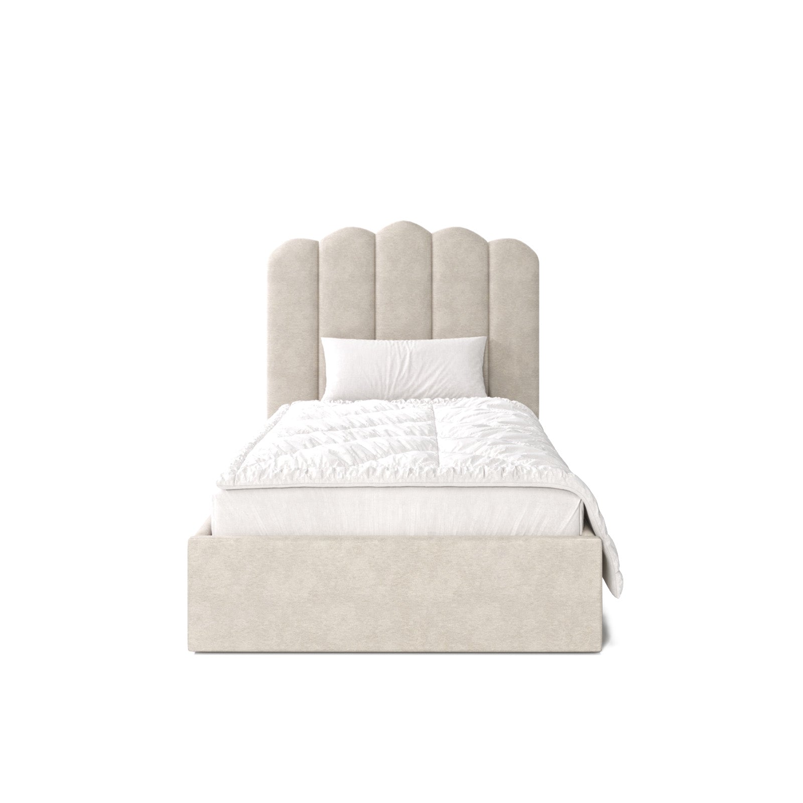 Soft Caramel Single Bed