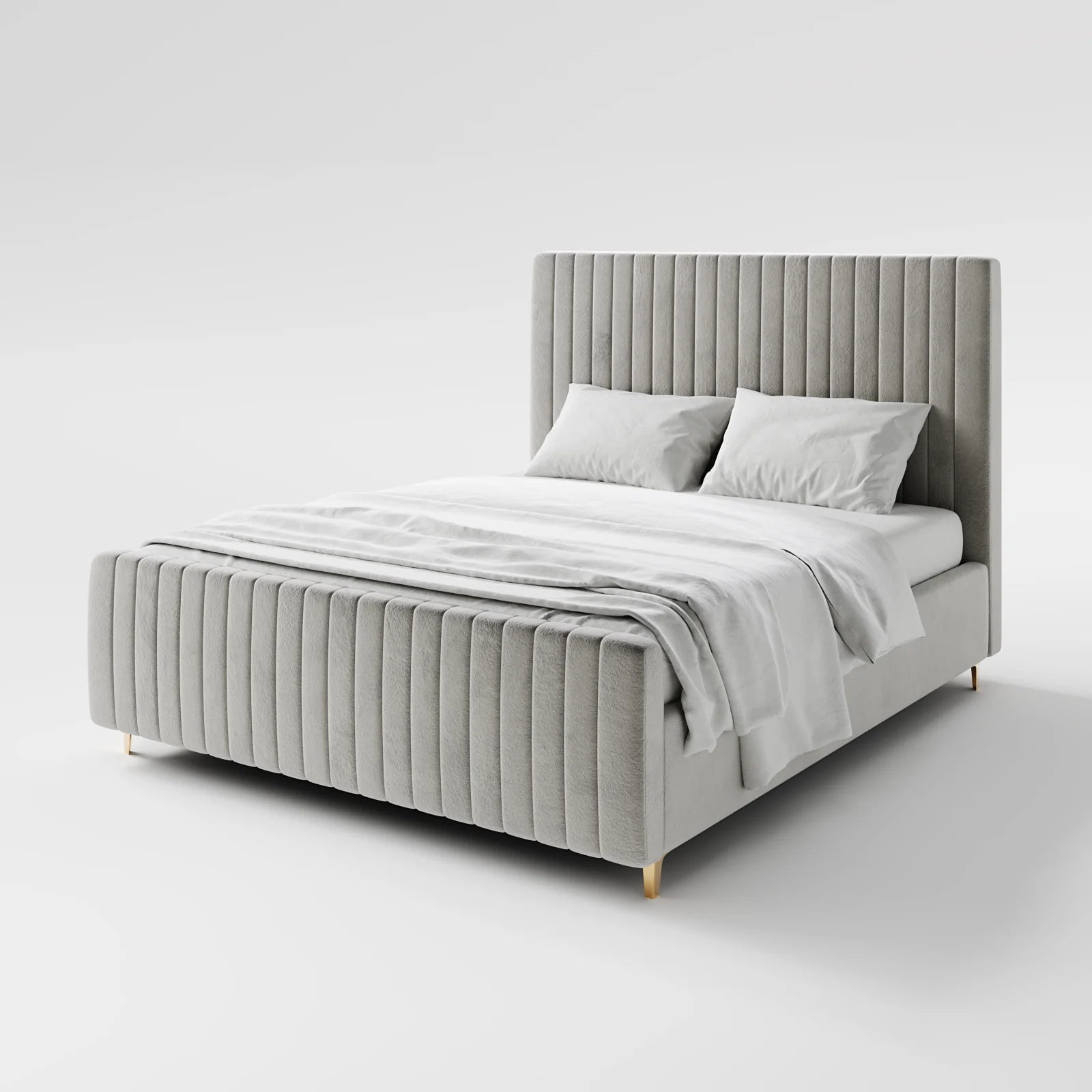 Classic Queen Size Bed with Storage