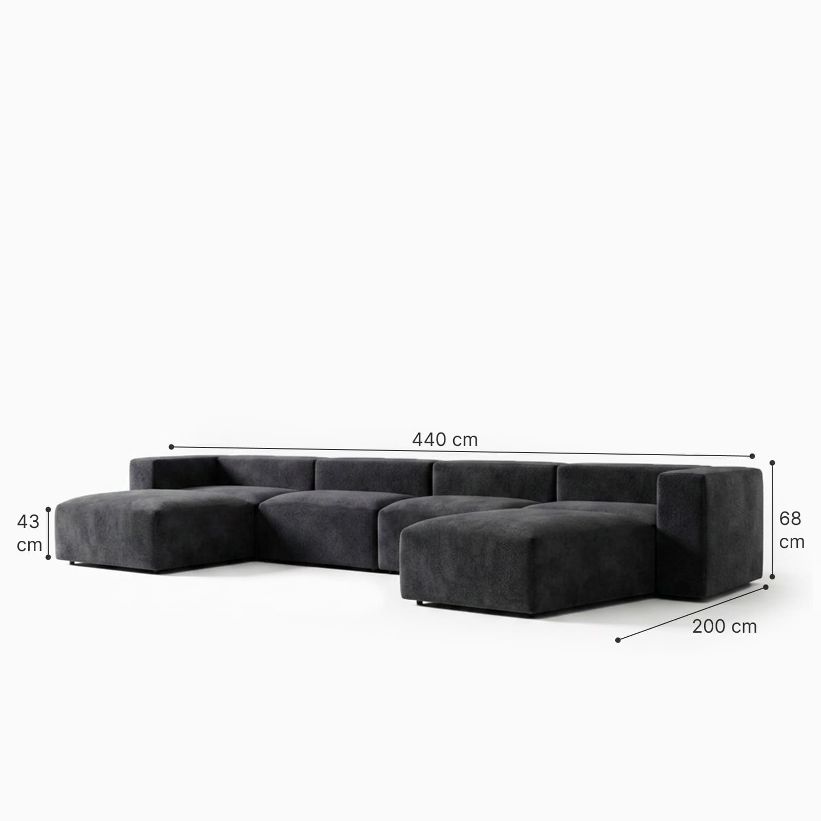 Urban 3-Seater Modular Sofa image