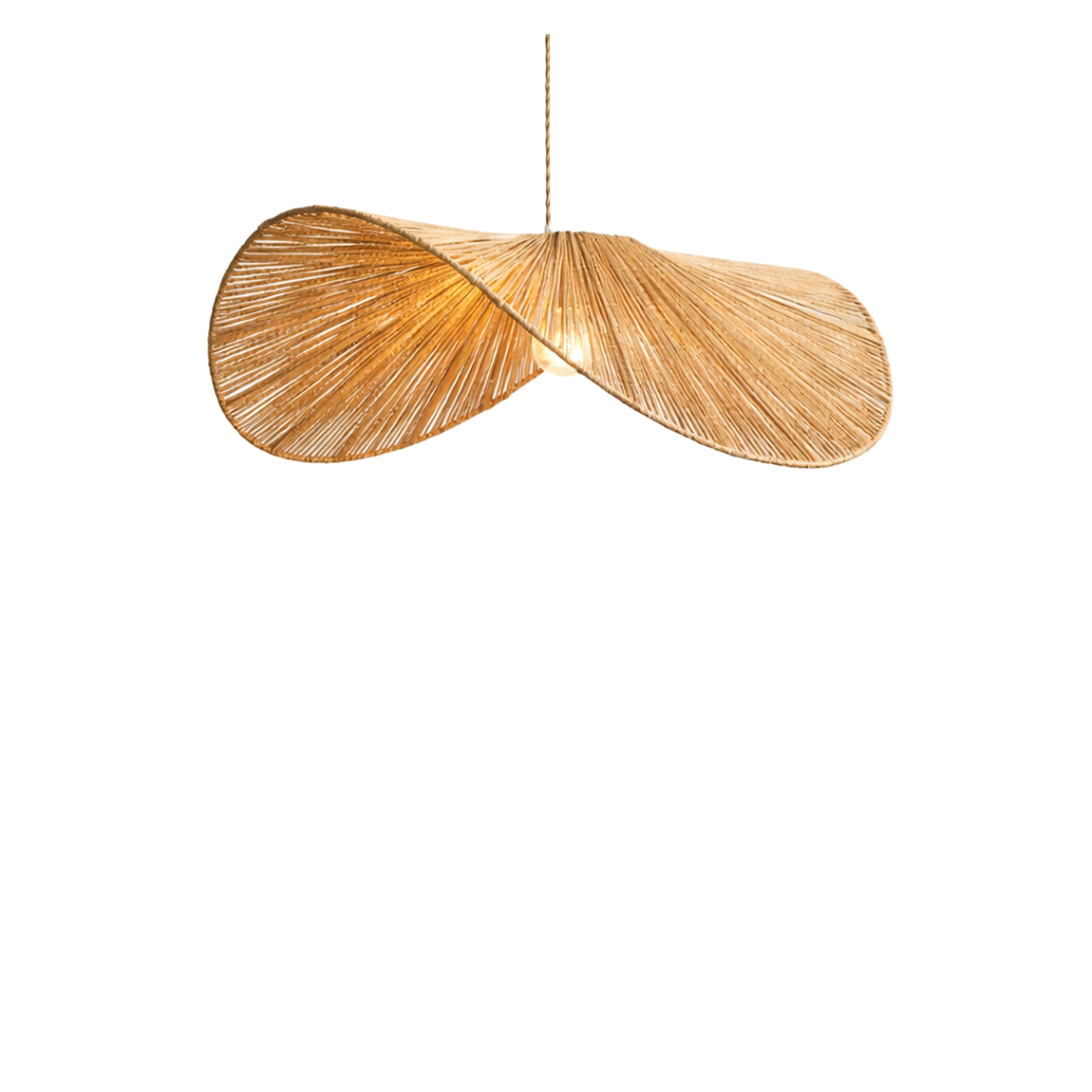 Bamboo Whisper Pendant Lamp