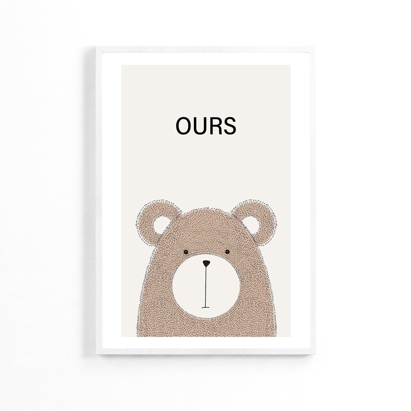 Плакат «Дети с маленькими медвежатами» image