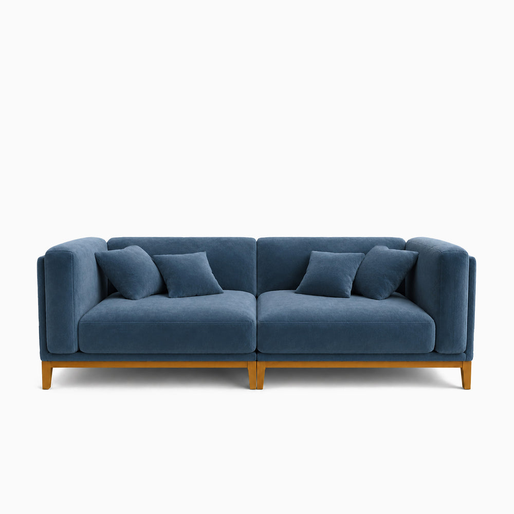 Marina Calm 3-Seater Straight Sofa