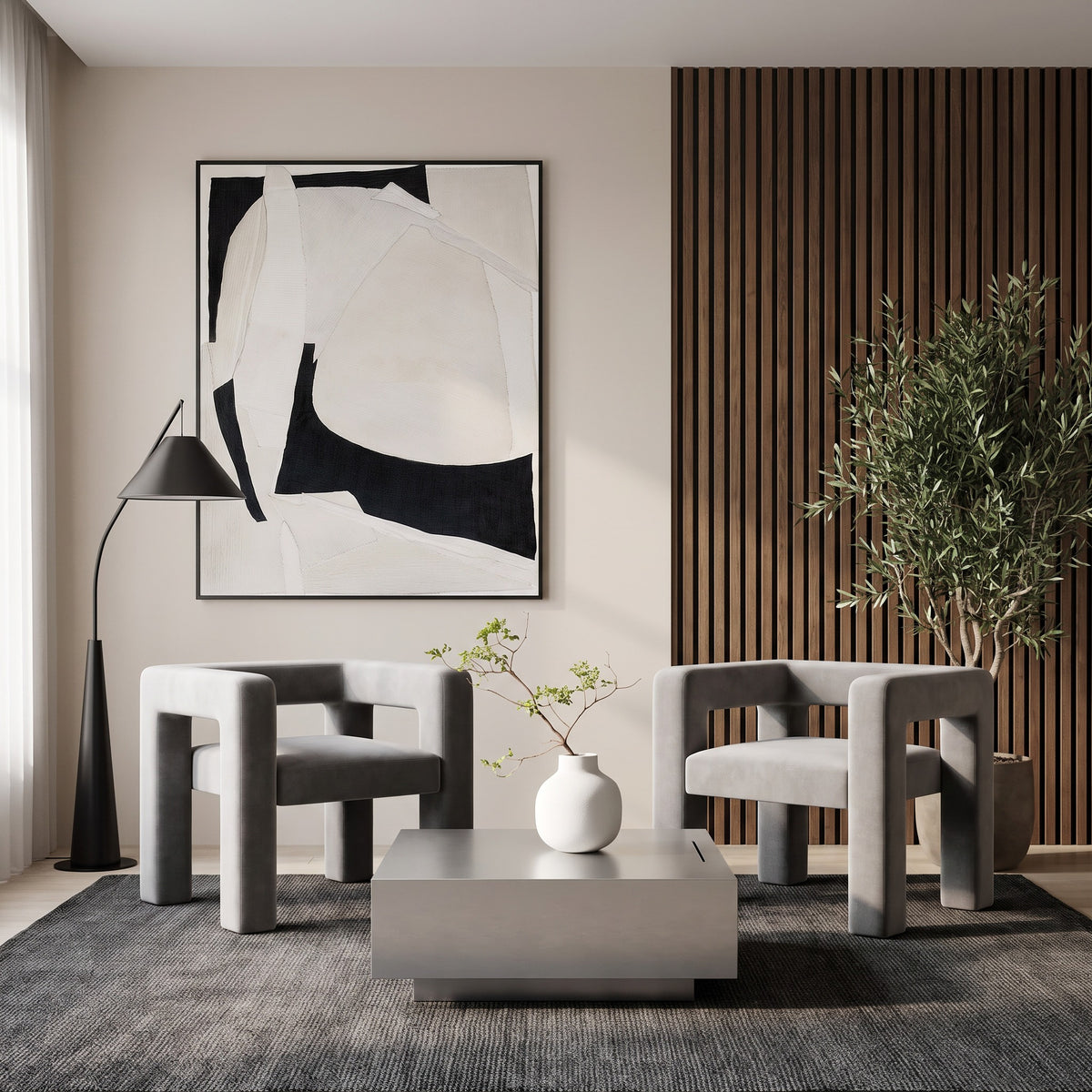 Geometry Accent Chair