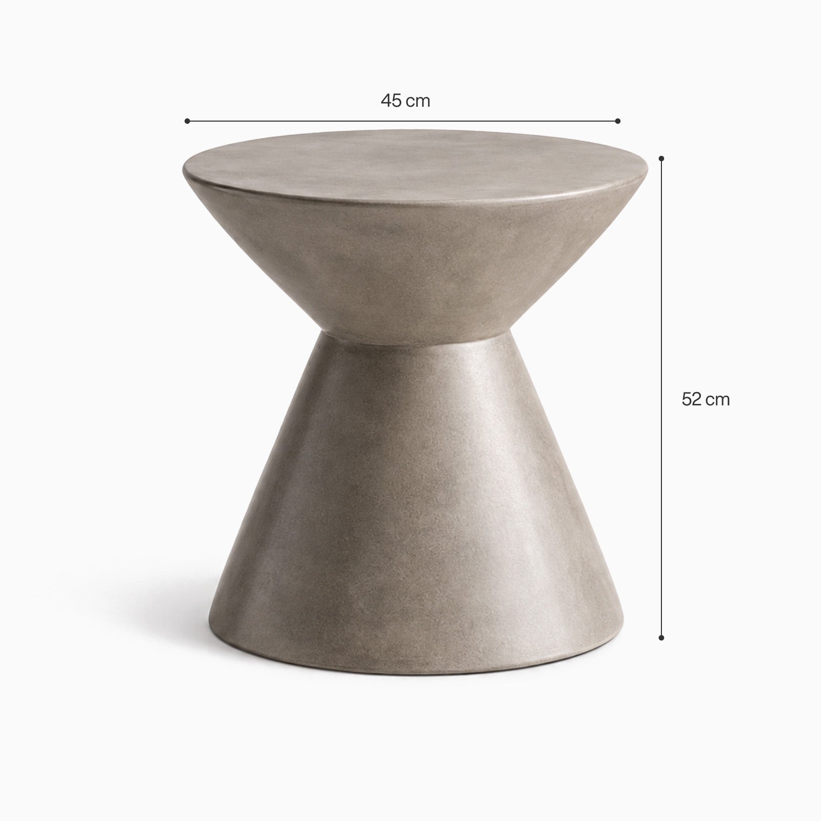 Narni Microconcrete Side Table image