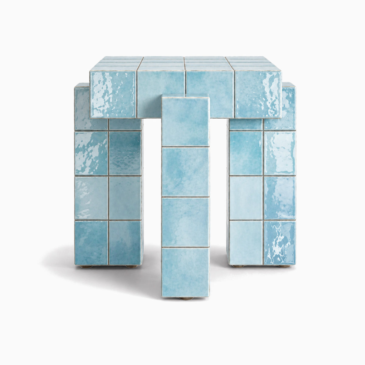 Honey Tile Side Table