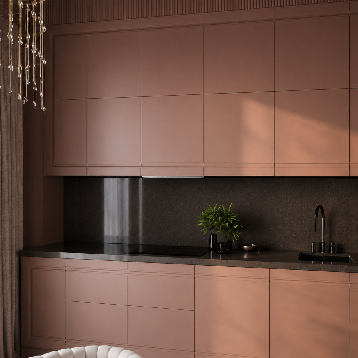 Blush Luxe Kitchen