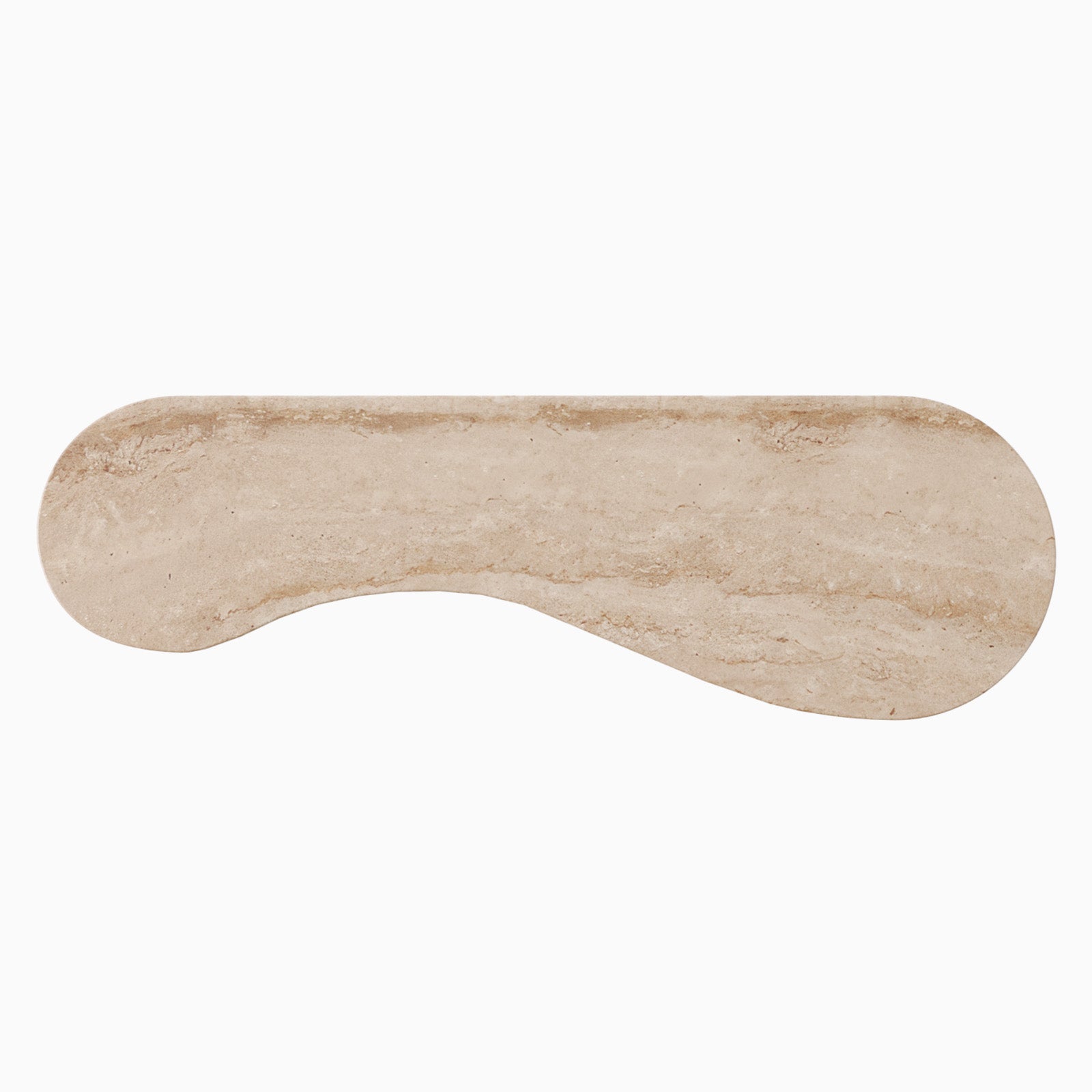 Lawrence Cream Travertine Console image